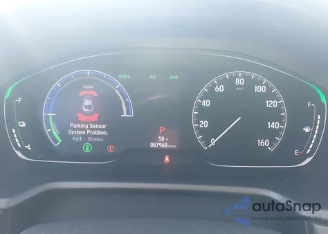 2018 Honda Accord Hybrid Touring from USA, damaged, VIN 1HGCV3F97JA010561